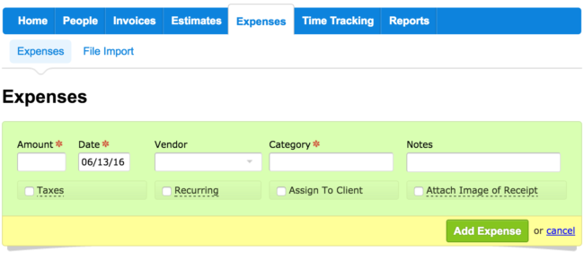 Expenses-Freshbooks-Manual