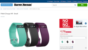 Fitbit-Charge-HR-Harvey-Norman-$178
