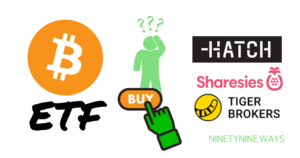 Invest in spot Bitcoin ETF from New Zealand Hatch Sharesies Tiger Brokers