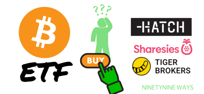 Invest in spot Bitcoin ETF from New Zealand Hatch Sharesies Tiger Brokers