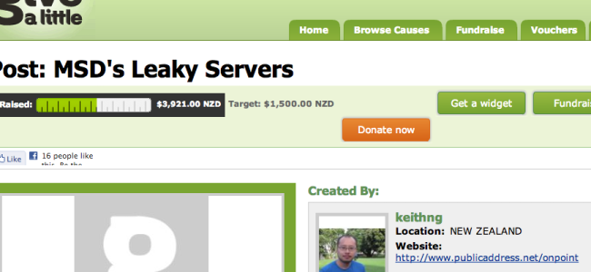 MSD's_Leaky_Servers_Givealittle