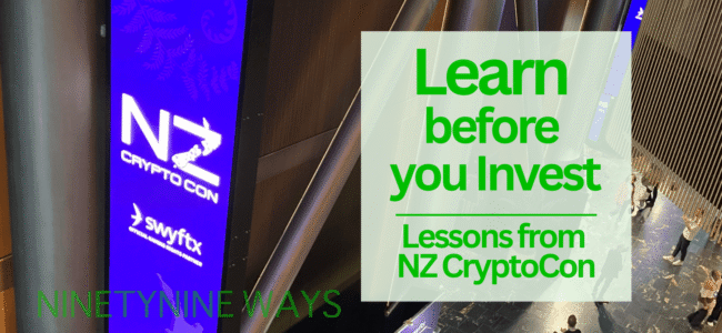 Crypto Security, Scams and Education: What I Learned at NZ CryptoCon NZ's inaugural CryptoCon, June 2026.