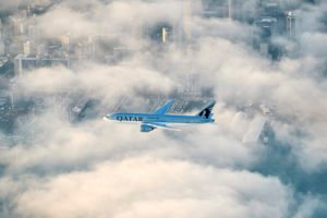 Qatar-Airways-777-Auckland-City-Flyby-Ninetynine-Ways