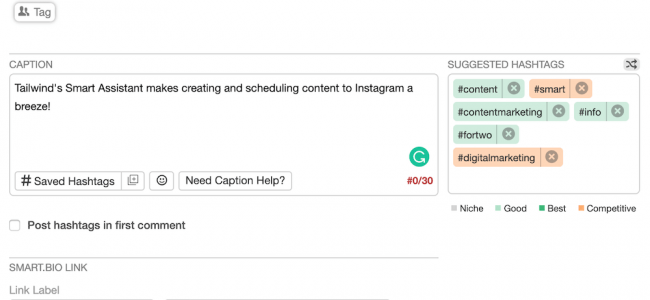 Winning Instagram social commerce with the new and improved Tailwind Tailwind_Instagram_Smart_Assistant